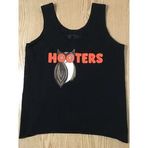 B63 Hooters Girl Worn Super Sexy Uniform Tank Very Stretchy Rare Size Medium